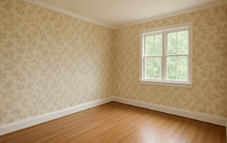 how to paint over wallpaper